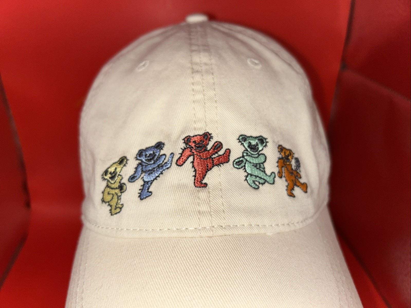 GRATEFUL DEAD Dancing Bears American Eagle Baseball Hat Cap Adjustable NWT