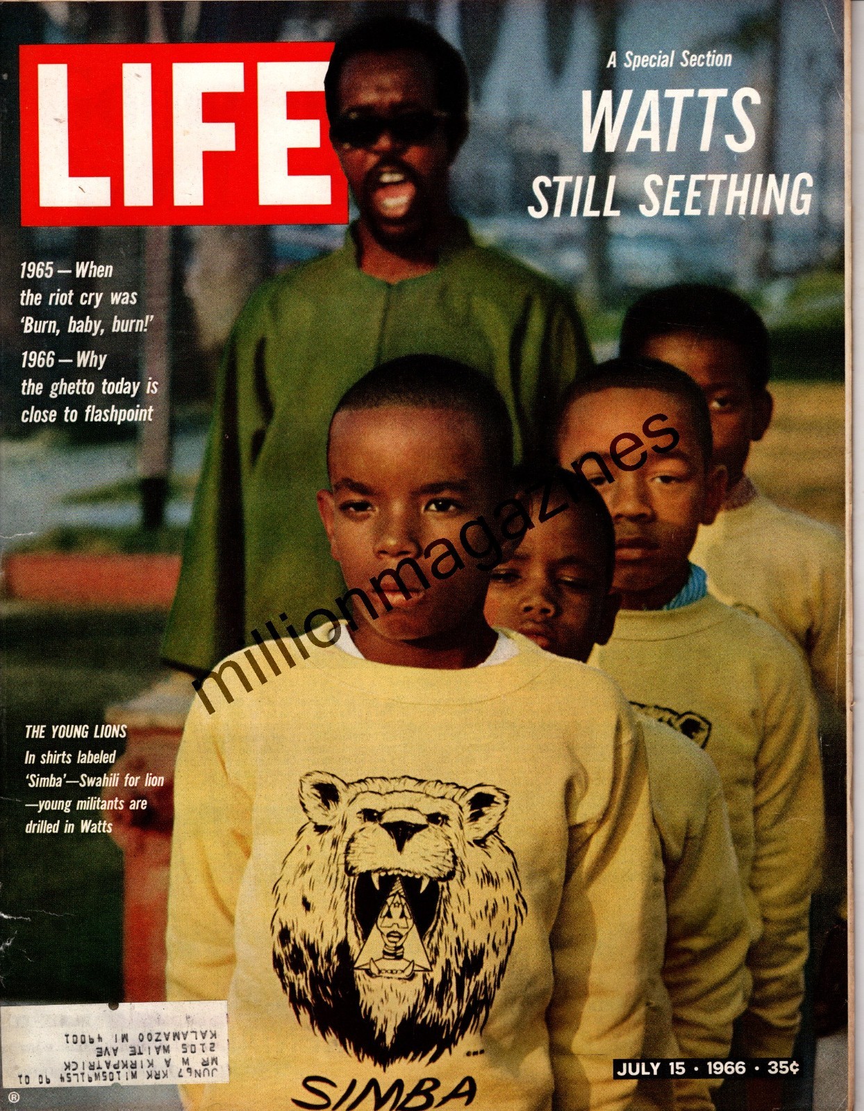 1966 Life July 15 - Watts; Beatles in Japan; Hanoi Viet Nam is bombed