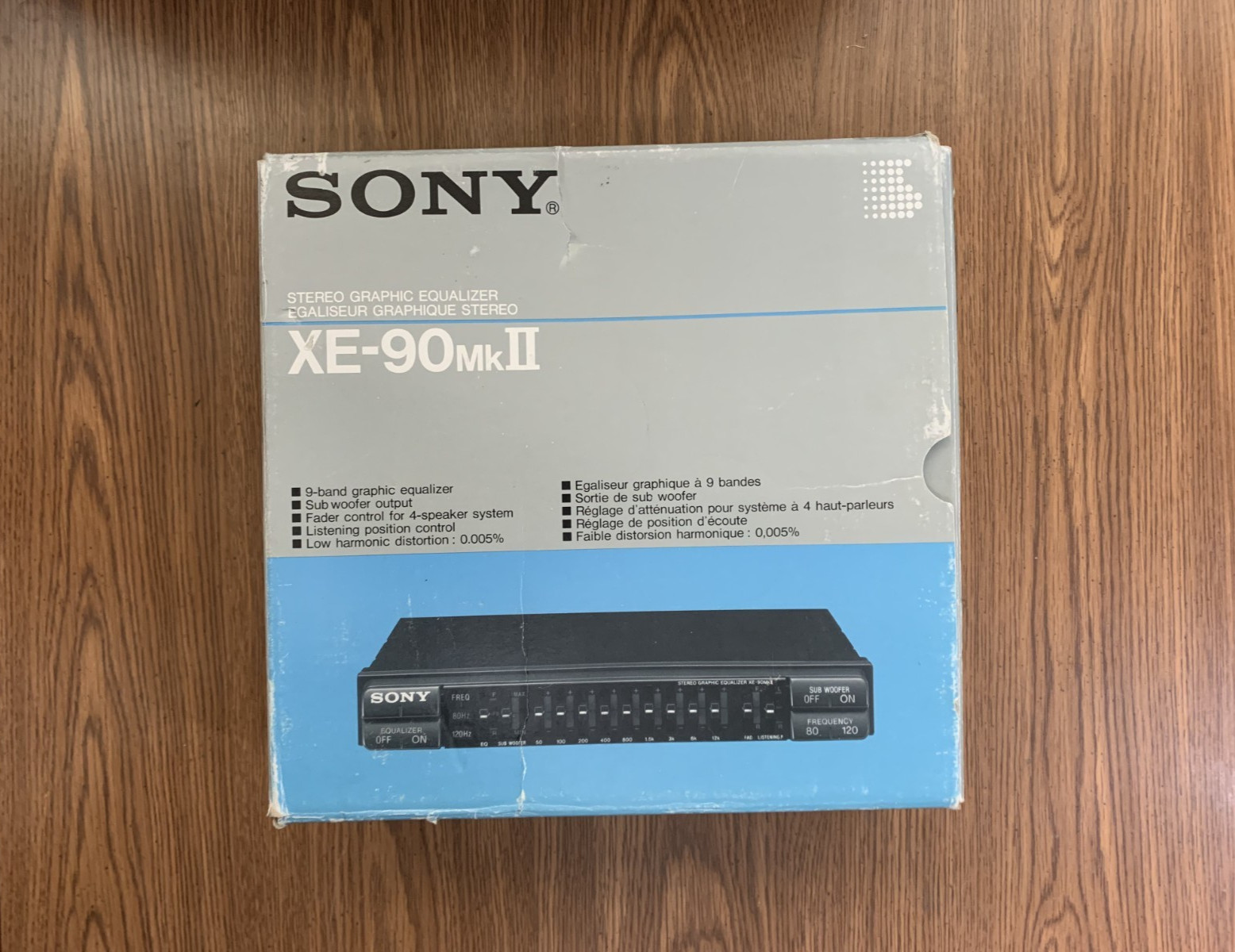 Rare SONY XE-90 MKII Graphic Equalizer