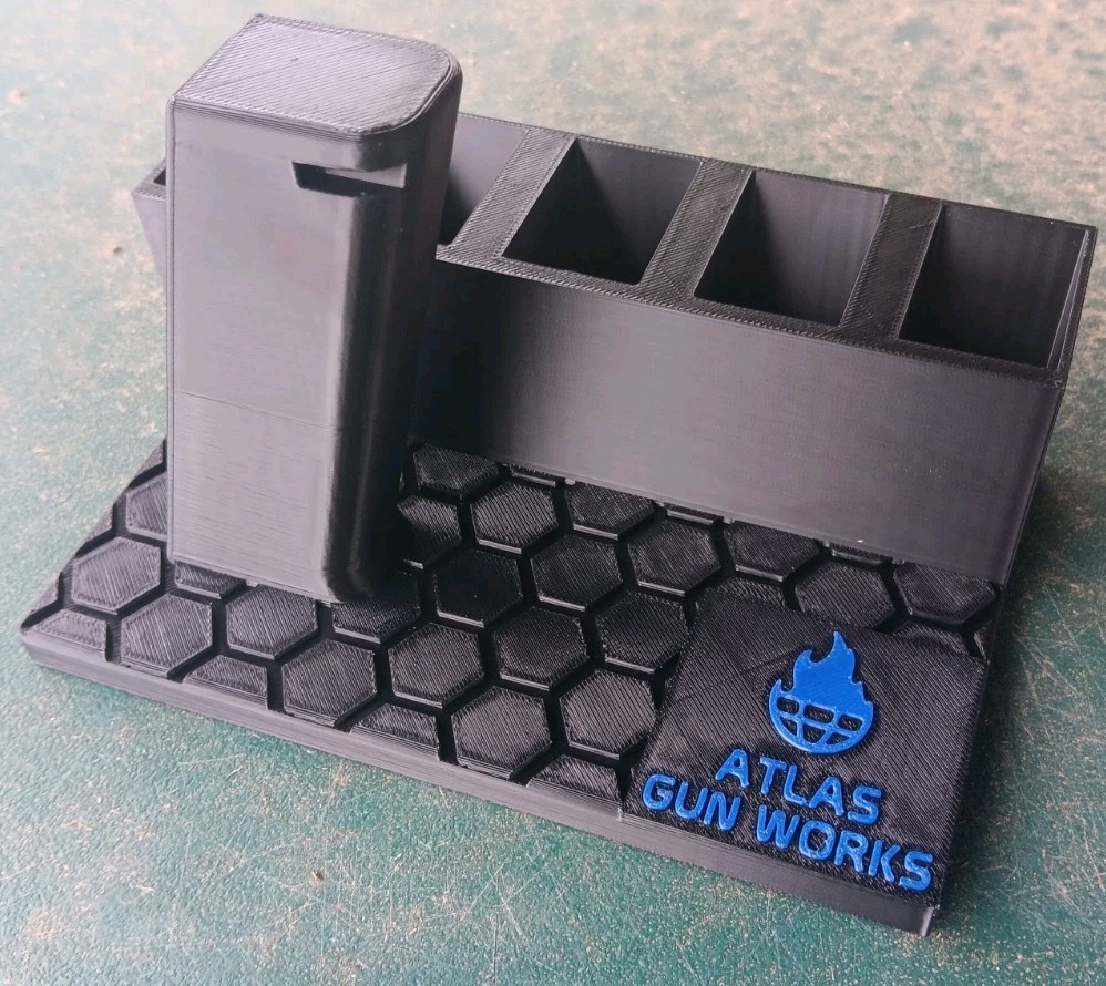 2011 Atlas Gunworks Pistol Display Stand Magazine Holder - Multiple Colors!