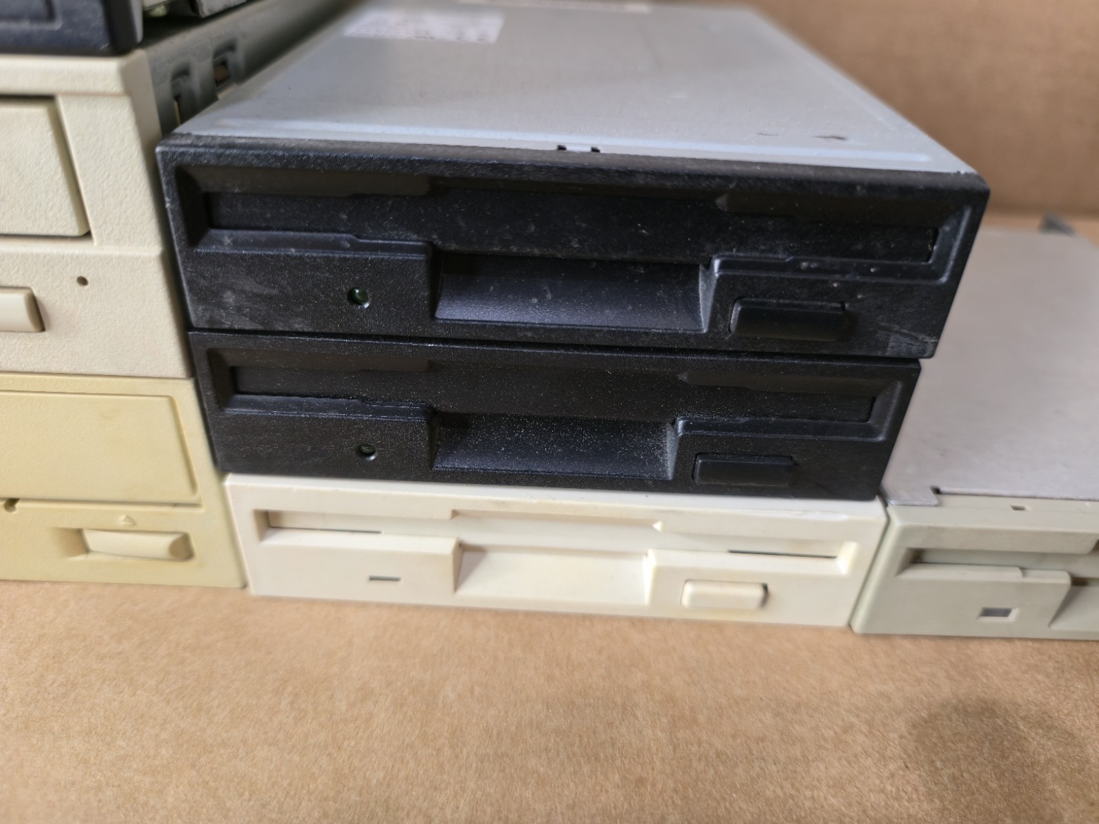 CD Drives & 3.5" Floppy Disk Drive Lot | 7 Total Drives Untested