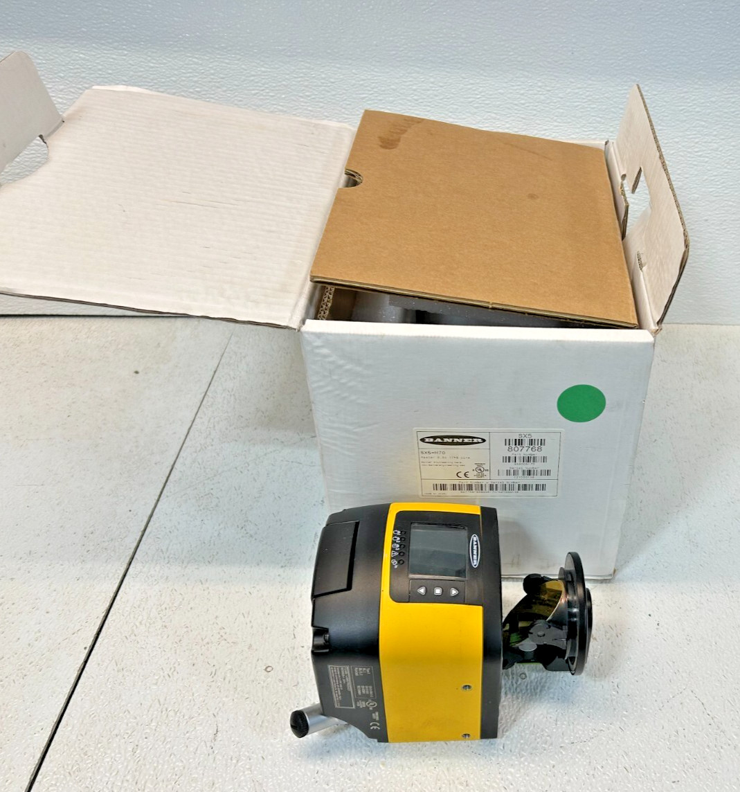 Banner SX5-M70 Laser Scanner *For Parts*