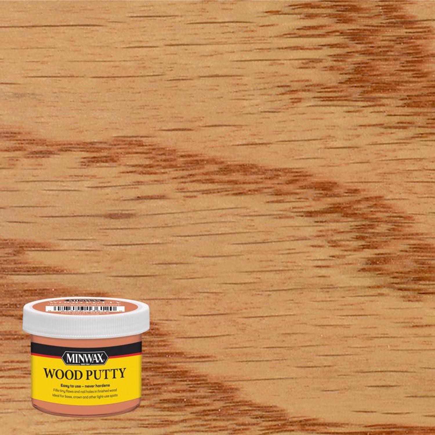 Minwax 13612000 Colonial Maple 2.2 Gravity Liquid Wood Putty 3.75 oz.