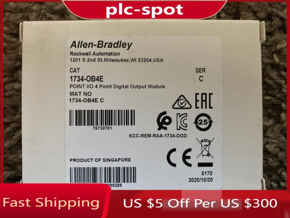 Allen Bradley 1734-OB4E C 4Point Output Module new in box 1734OB4E AB
