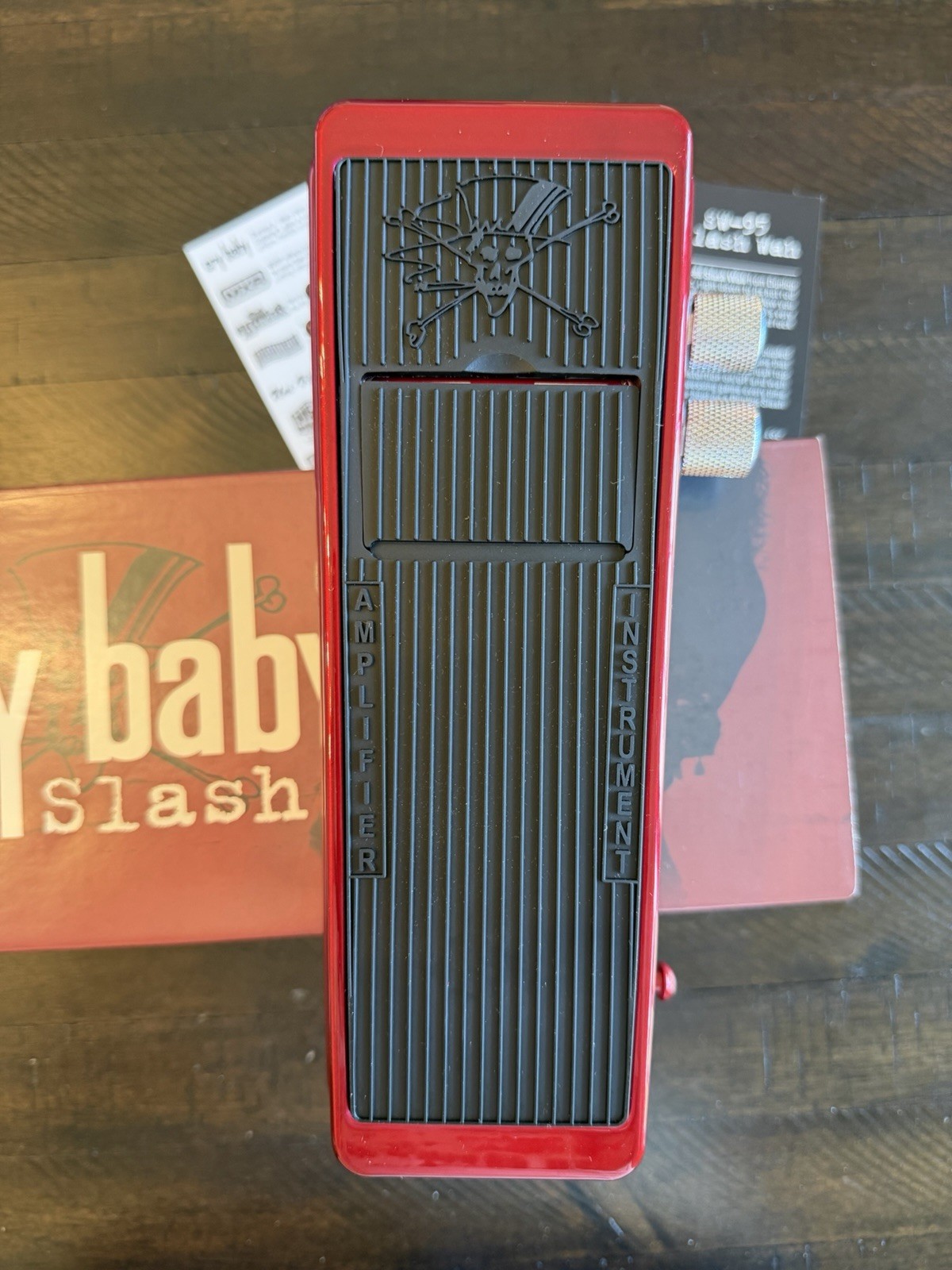 Dunlop SW95 Slash Signature Cry Baby Wah