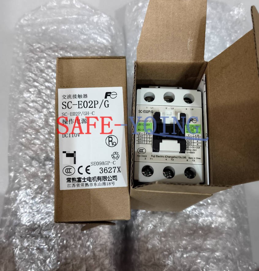 1PC New Fuji DC Contactor SC-E02P/G DC110V