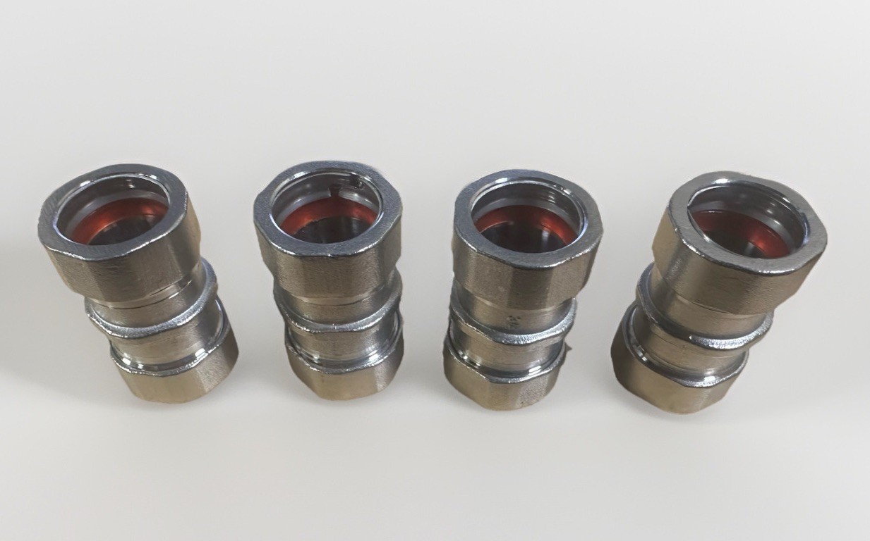 3/4" EMT COMPRESSION COUPLING CONNECTOR STAINLESS STEEL 316 NEW CALBRITE 4 PACK