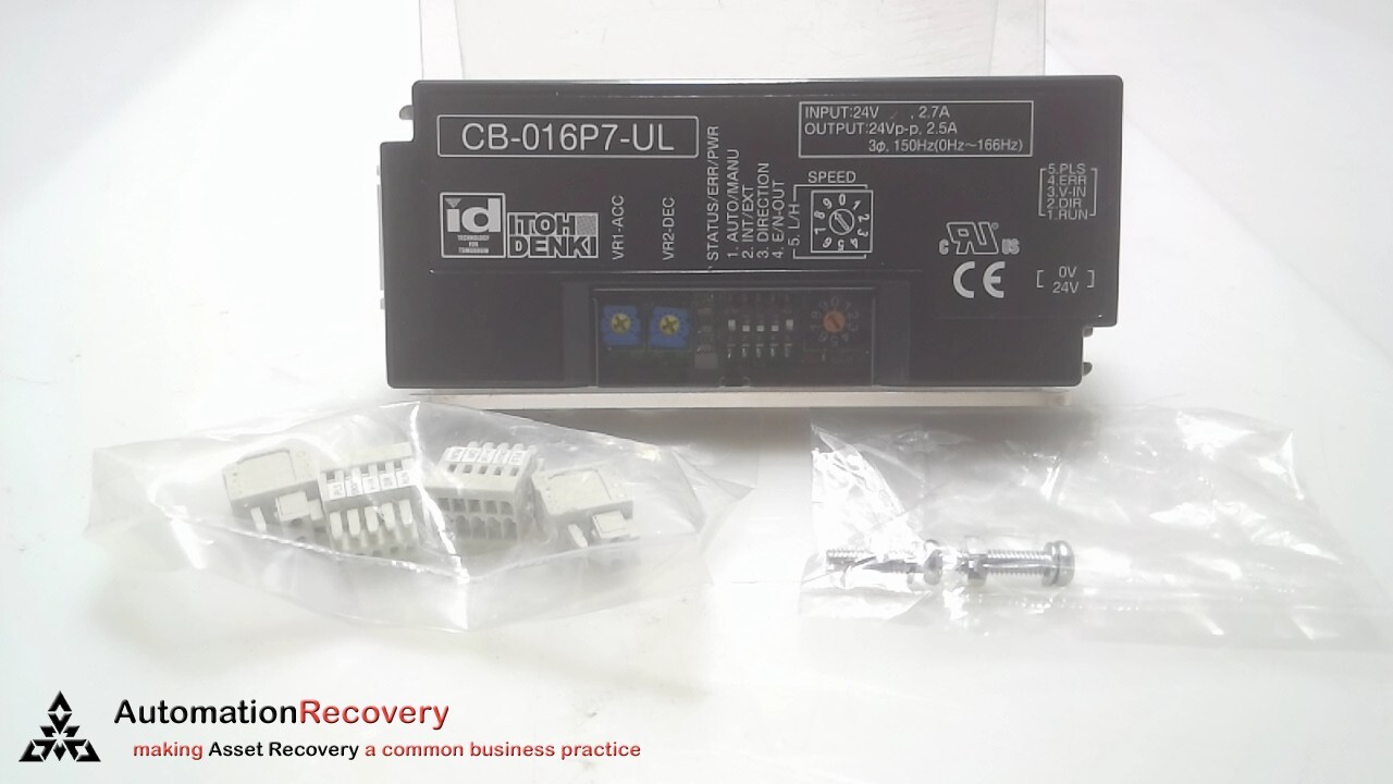 ITOH DENKI CB-016P7-UL, SINGLE ZONE DRIVE CARD CB-016P7-UL  , NEW* #316613