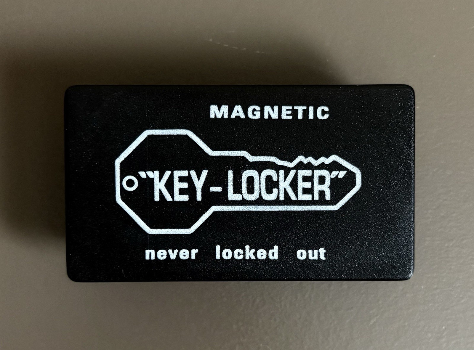 Key Locker 3" Magnetic Holder Magnet Locker Hider Car Plastic Spare Keys