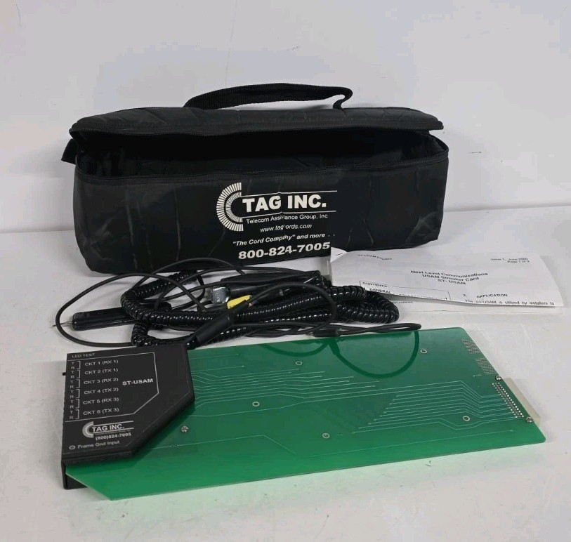 Telecom Assistance Group USAM Streaker Card ST-USAM With Case & Manual