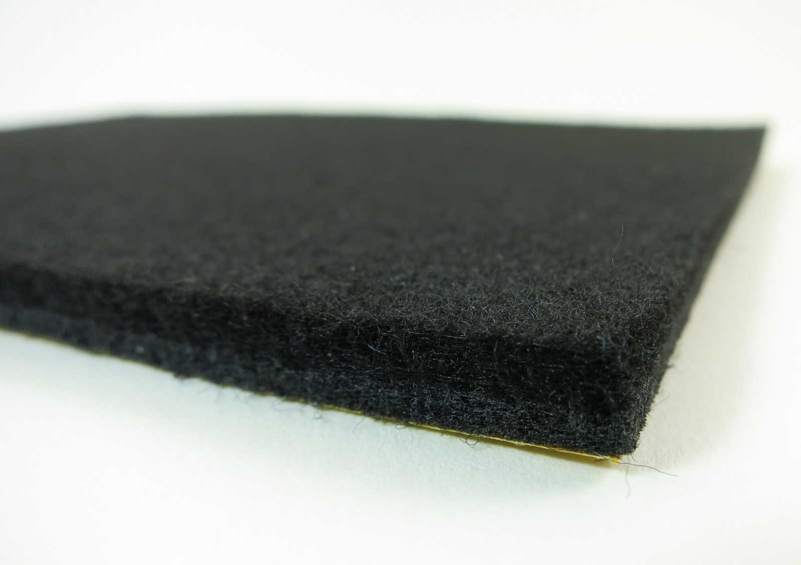 Felt Board Felt Glides 6mm Thick - Felt Strong Self Adhesive - A4 Black