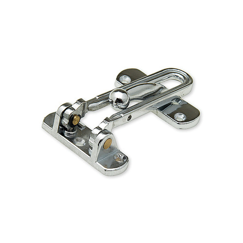 Satin Nickel- Door Guard Security Latch- With Mounting Screws- # 33090
