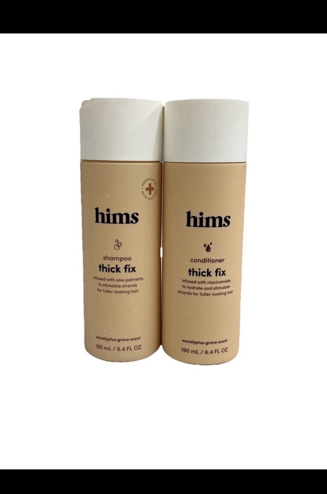 hims Thick Fix Shampoo & Conditioner Set - Eucalyptus Grove Scent - 2 x 6.4 fl
