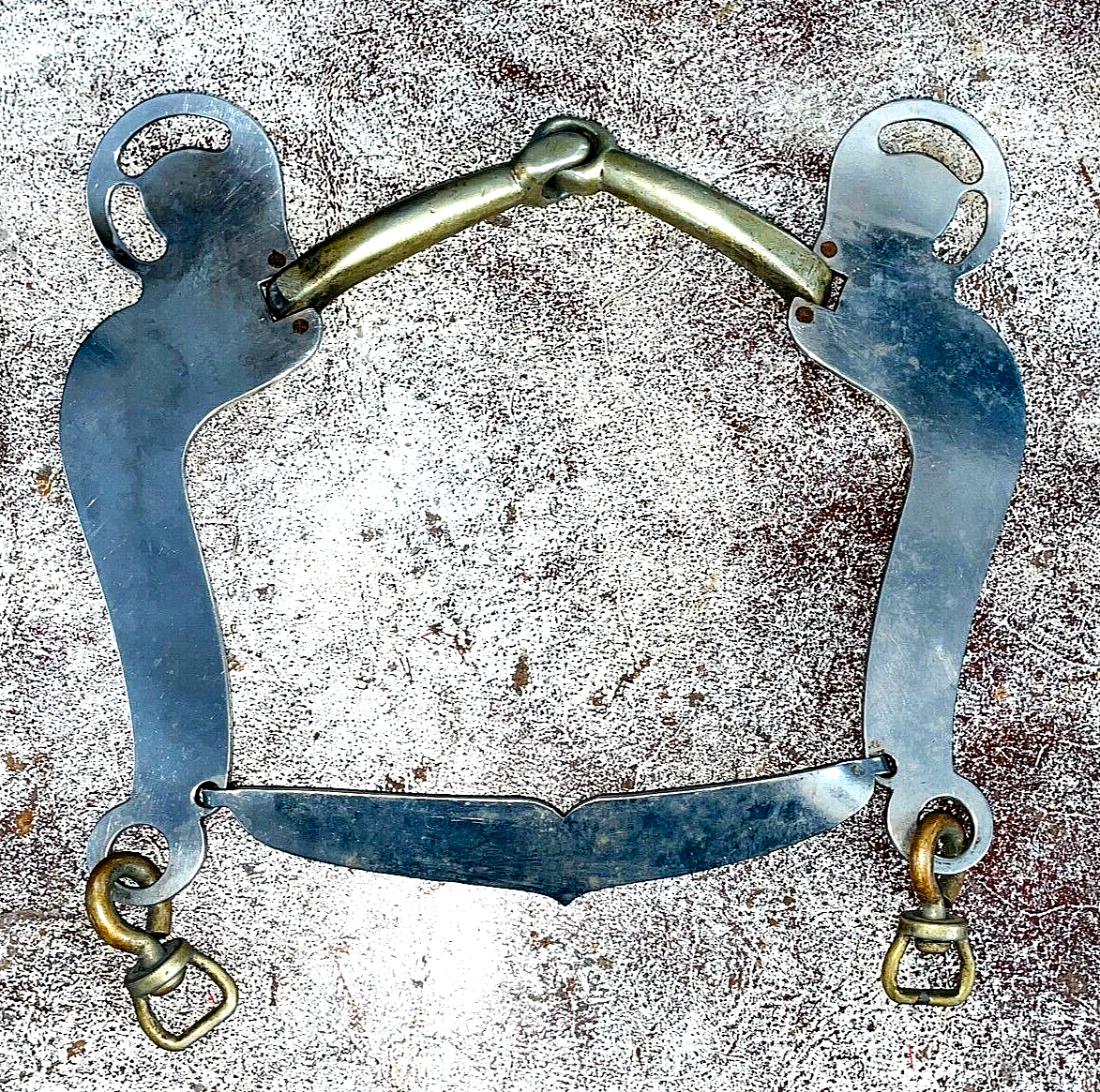Vintage Snaffle Bit with Slobber Bar