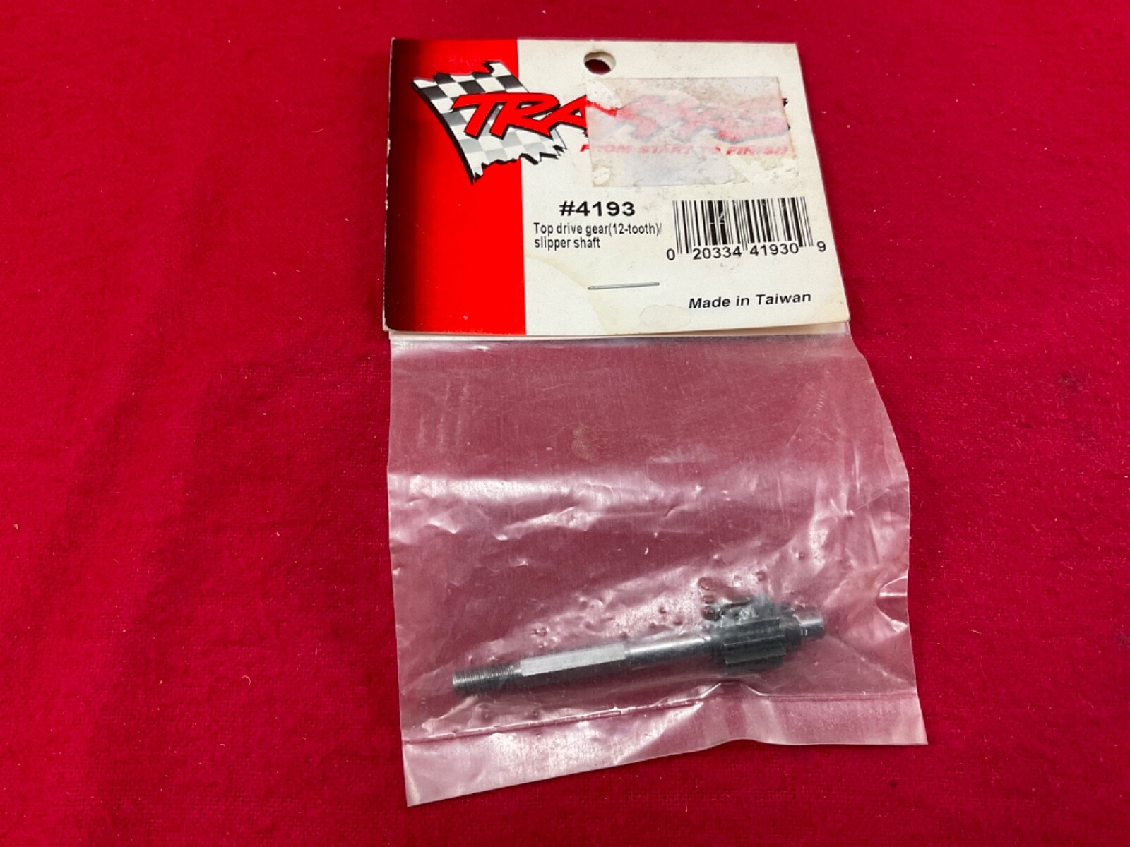 Traxxas 4193 Top Drive Gear 12T For Slipper Shaft For Nitro Stampede tra4193