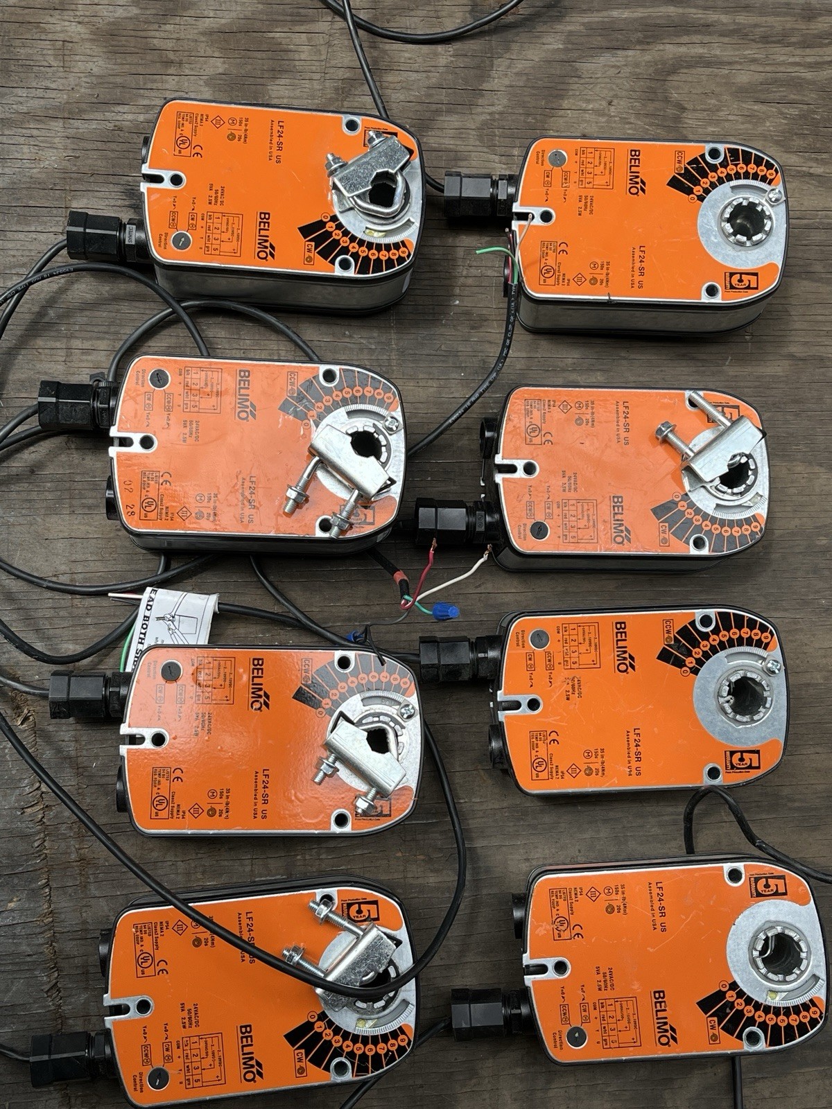 BELIMO LF24-SR US Spring Return Damper Actuator 8 IN THE LOT