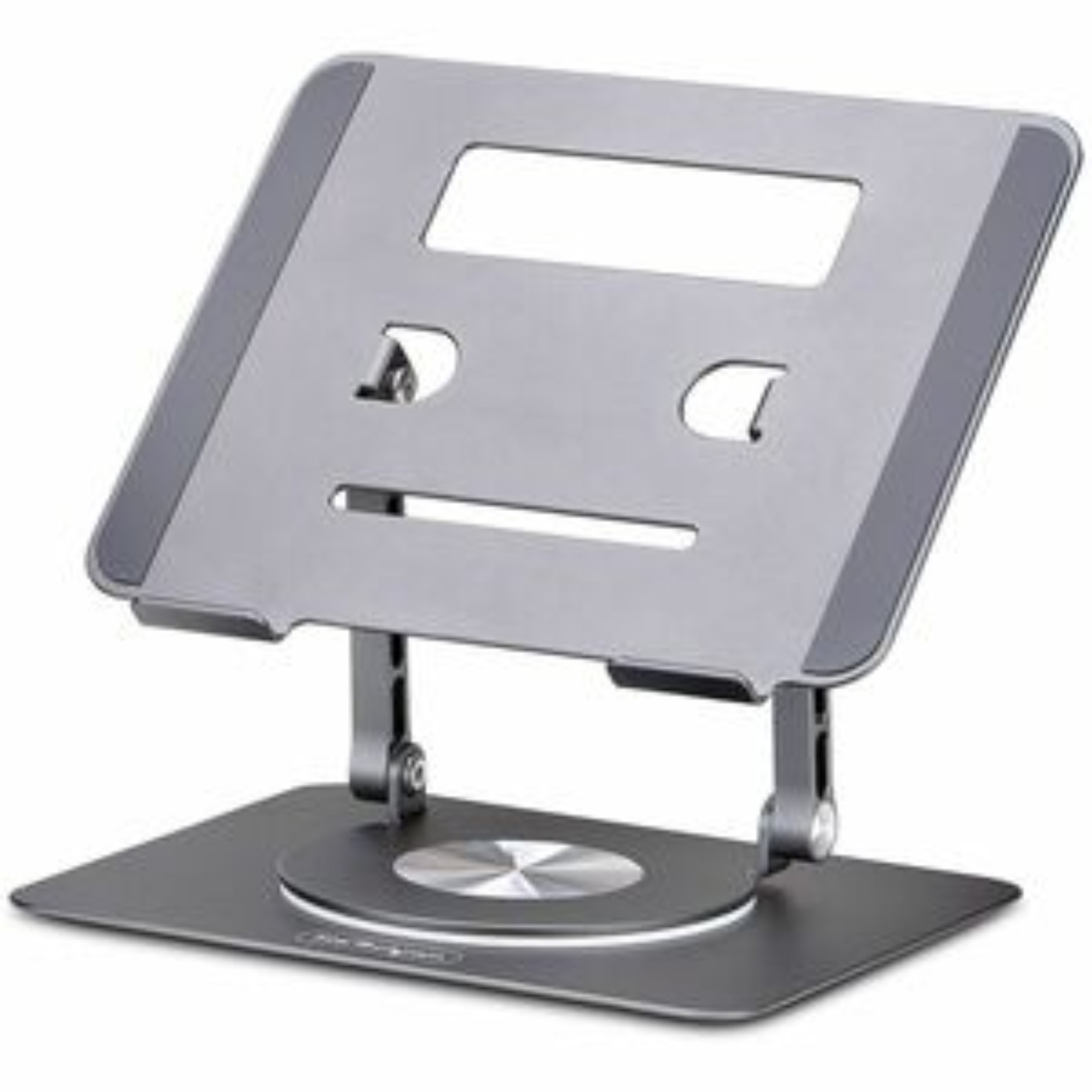 StarTech Rotating Laptop Stand 360 Swivel Ergonomic Adjustable Height Portable