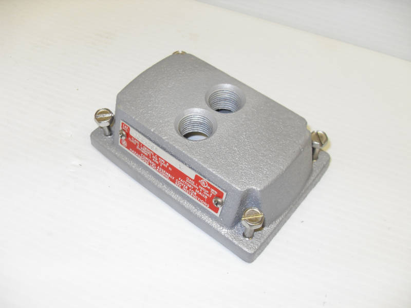 ⭐NEW IN BOX⭐ APPLETON EDSK2SP DOUBLE HOLE EXPLOSION PROOF COVER 🔴USA🔵