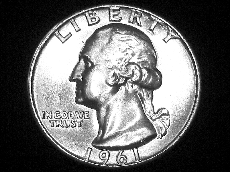 1961-D Washington Quarter --- Choice Uncirculated
