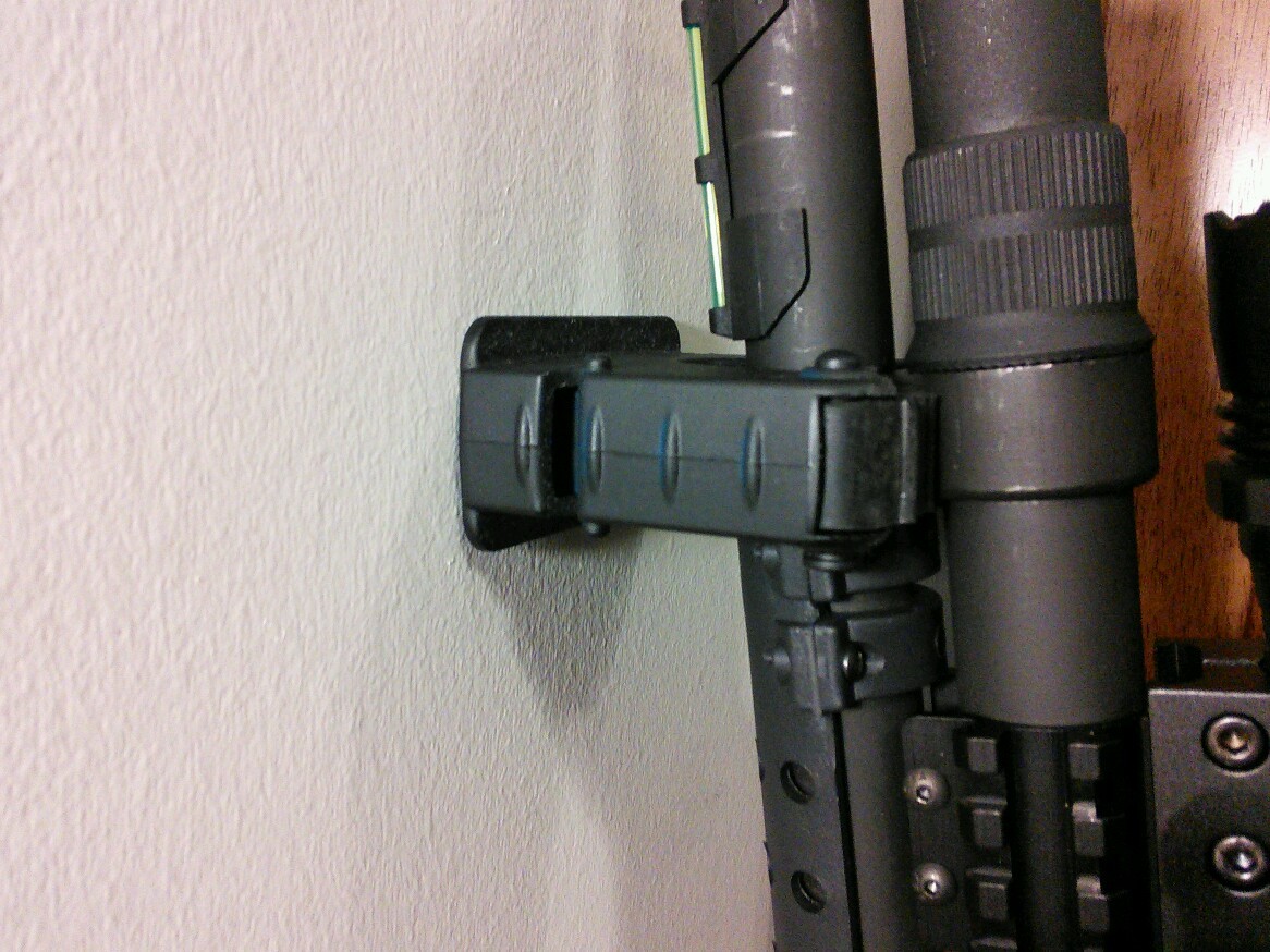 Quick Release Tactical SHOTGUN VERTICAL WALL MOUNT #1 Best Seller **SEE VIDEO**