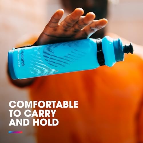 Tempo Pro - Handheld Running Squeeze Bottle for Training and Race White 525ml