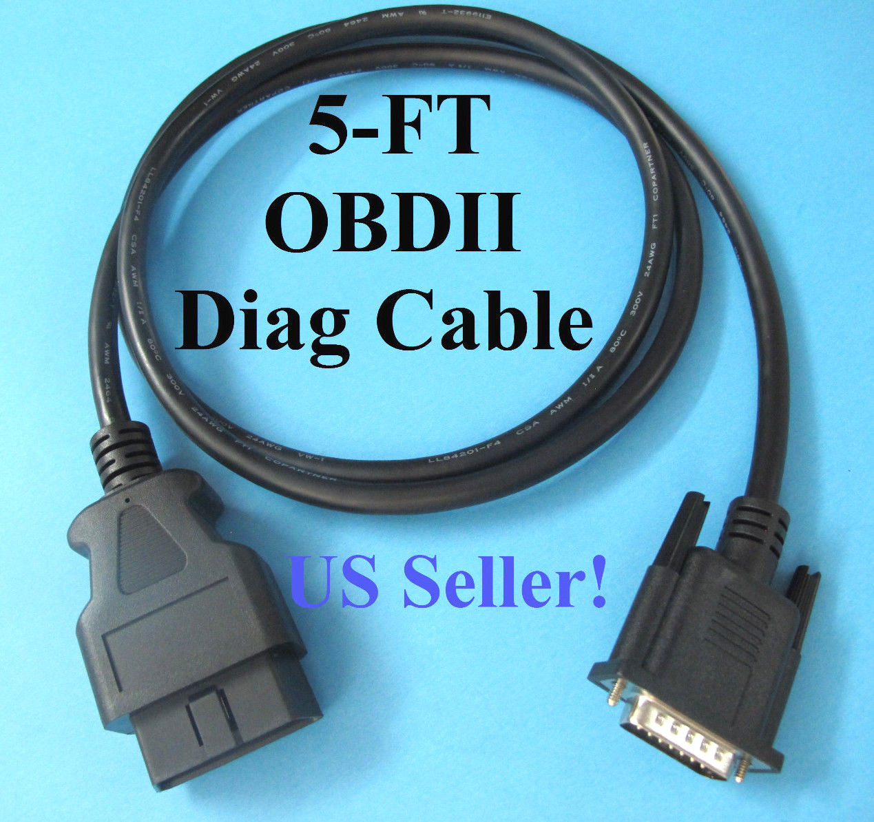 OBD2 OBDII Data Cable for ANCEL FX4000 FX6000 Diag Scanner Code Reader Tool