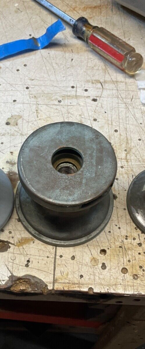Vintage Brass Capstan Yacht Winch. From Ericson sailboat. Very heavy.