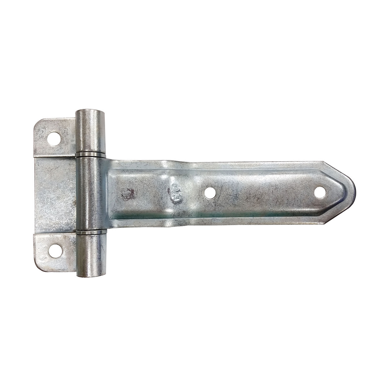 10" x 4.5" Strap Hinge Hot Dipped Galvanized for Doors 9 Gauge Thick Metal