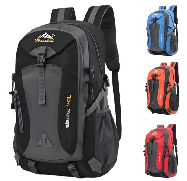 Outdoor Sport Backpack Large Capacity Hiking Backpack Waterproof Camping Bag Men