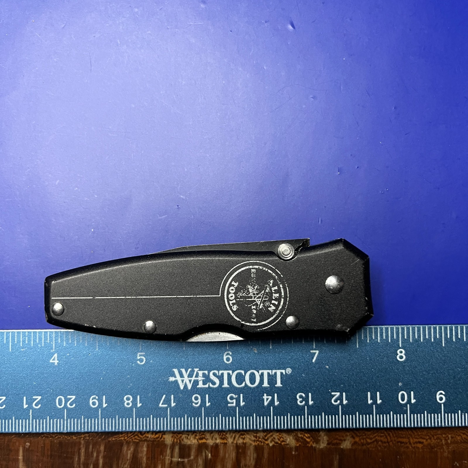 Klein Tools 44052BLK Tanto Lockback Knife