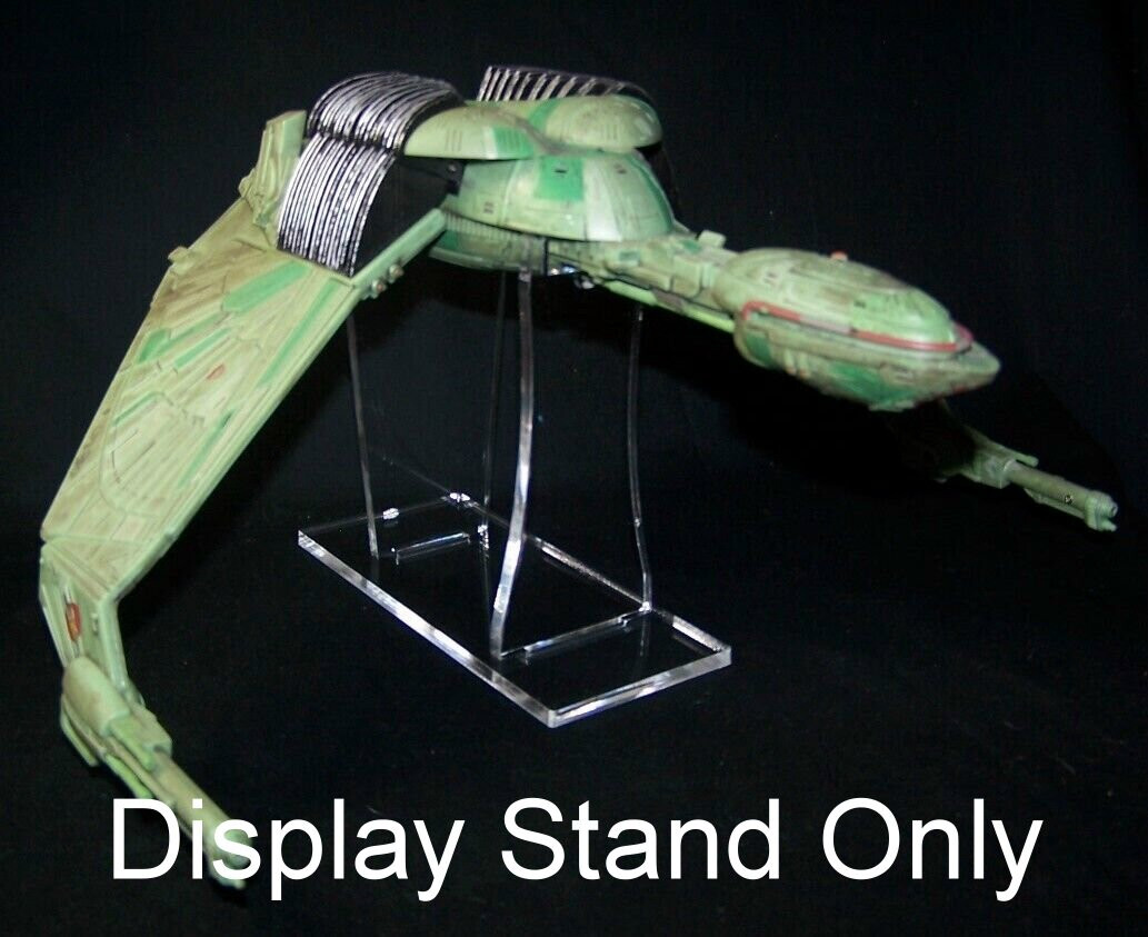 small acrylic display stand for Diamond Select Star Trek Bird Of Prey