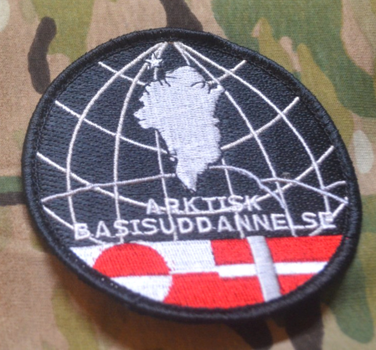 JOINT ARCTIC PROGRAM GREENLAND SOVEREIGNTY vêlkrö PATCH: ARKTISK BASISUDDANNELSE