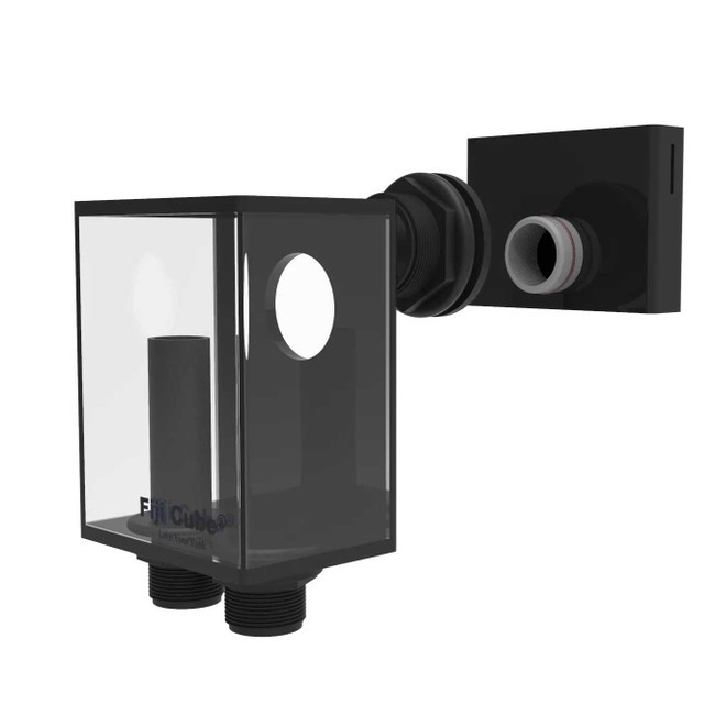 Low Profile External Overflow Box - 600GPH - Fiji Cube