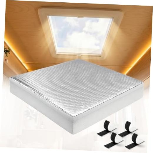 RV Skylight Insulator: 14"x14" Universal RV Vent Pillow with 1PACK 14"x14"