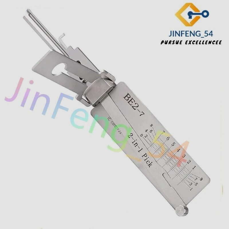 Lishi 2 in 1 Tool BE2-7