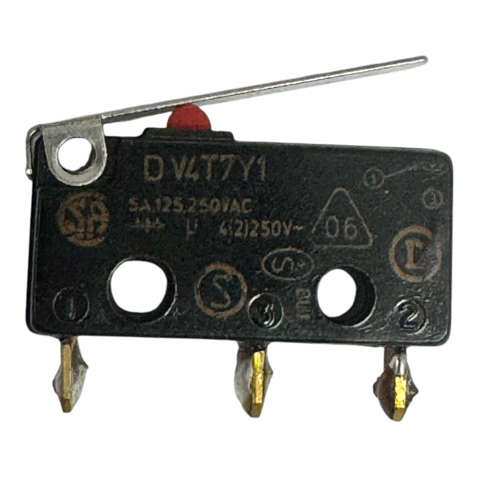 DV4T7Y1 Burgess Snap Action Microswitch SPDT 5A/250Vac