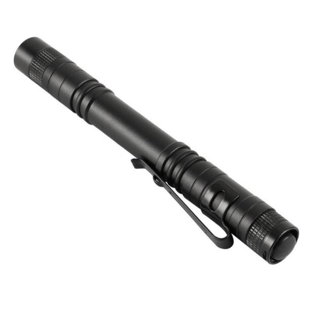 2 Pack Tactical Red LED Flashlight Red Torch Best Mini Red Clip Handheld Light