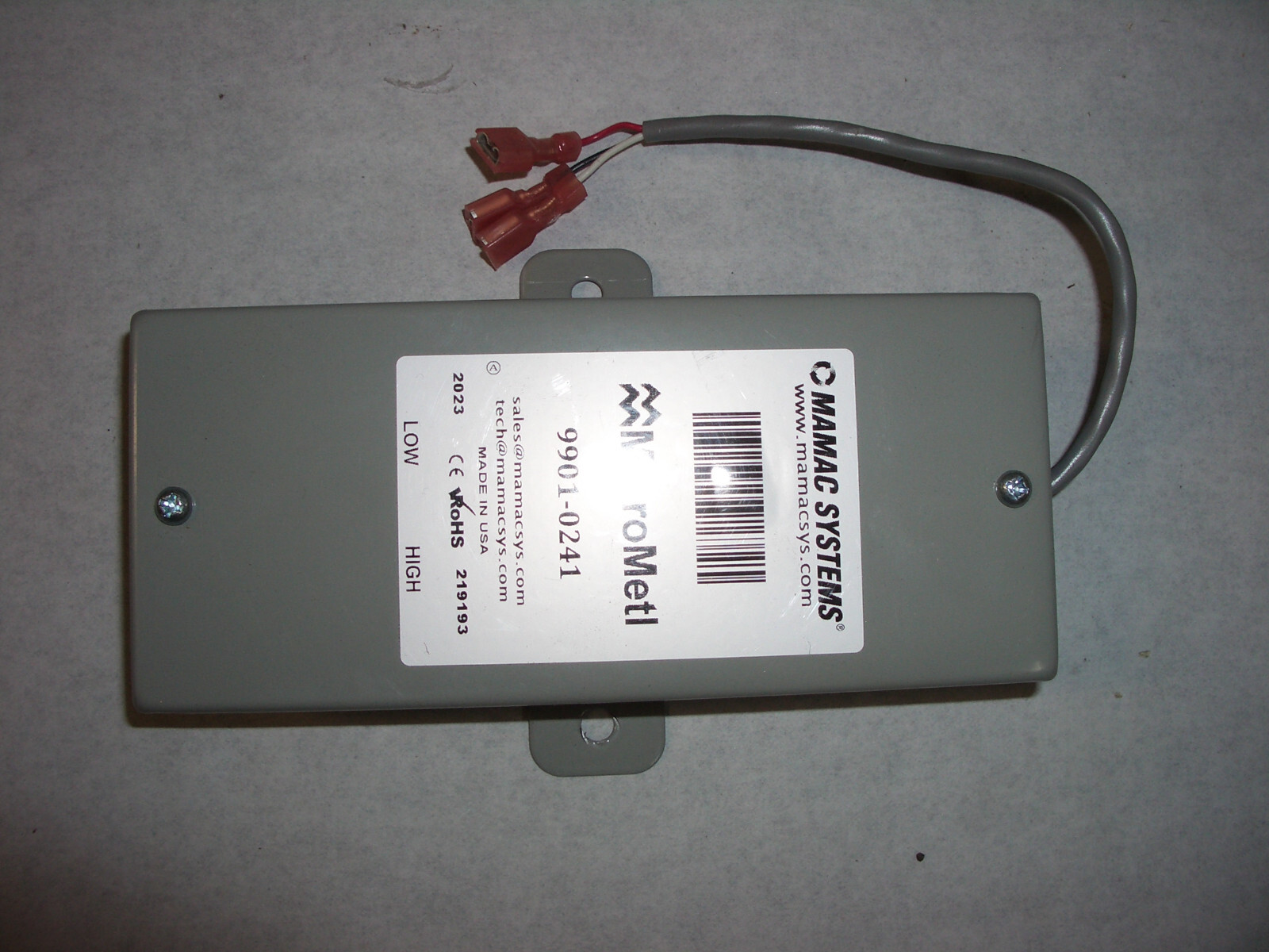 Mamac Systems MicroMetl 9901-0241 Pressure Sensor