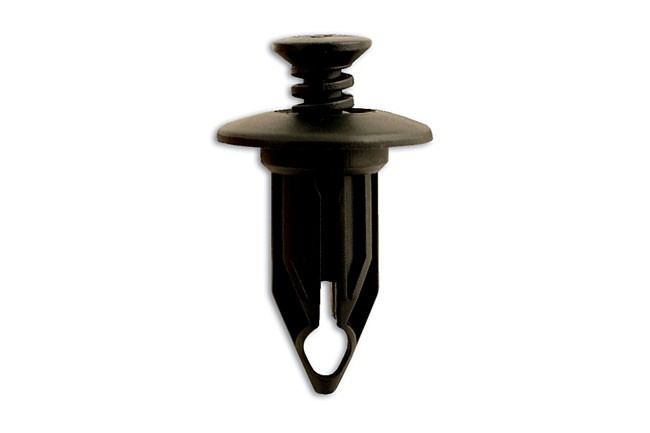 CONNECT 31645 Screw Rivet From Nylon Black Pack Of 50 Fits Chrysler & GM