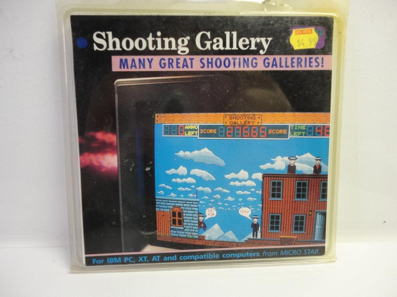 Shooting Gallery Micro Star 3.5 Floppy 1 & 5 1/4"   Disk Early Shareware
