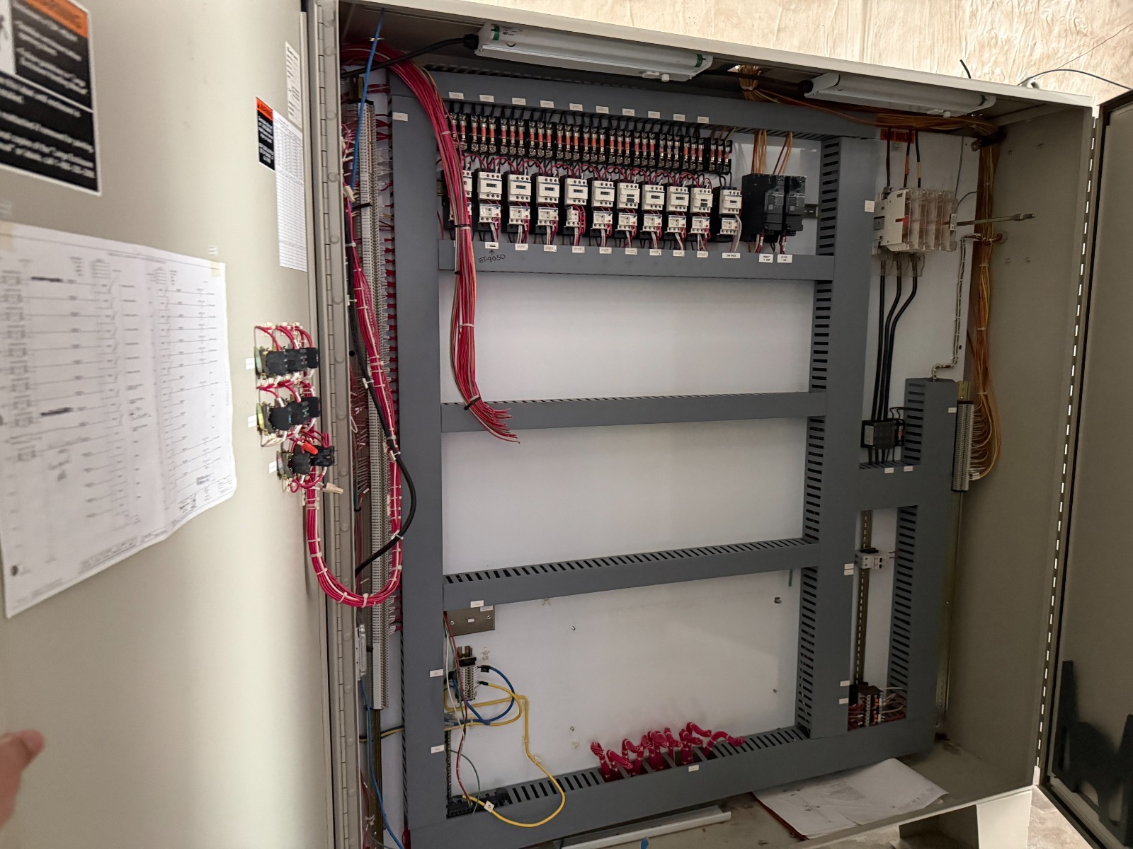 HOFFMAN A727212ULP, Complete Control Electrical Panel, Cabinet, Enclosure, lot