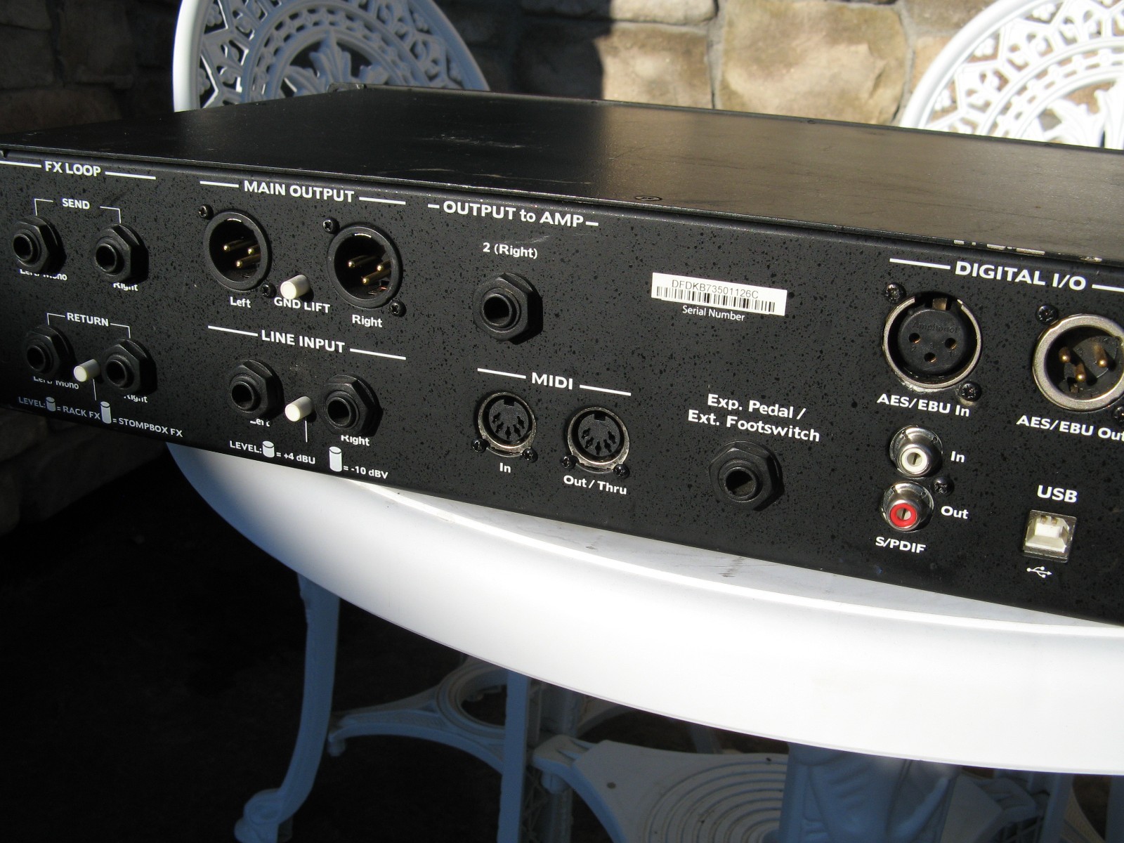 Avid Eleven Rack Effect Processor Guitar Effect and Interface