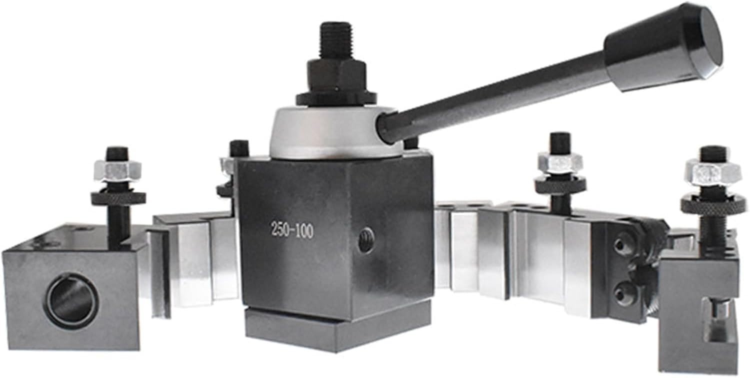 PISTON TYPE QUICK CHANGE TOOLPOST SET AXA 250-100 TOOL POST SET