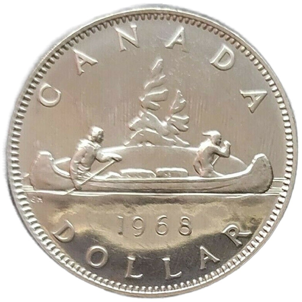 Canada 1968 Proof Like Voyageur Nickel Dollar!!