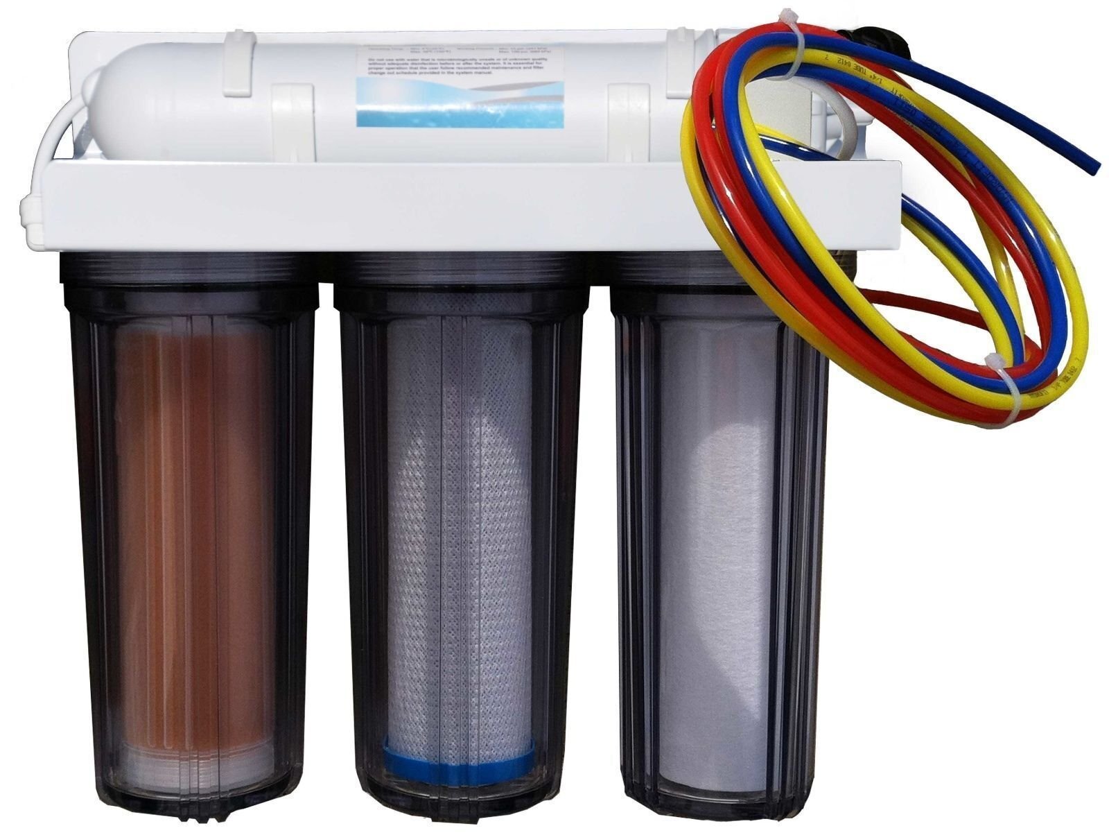 4 stage RO/DI water filter 100 GPD reverse osmosis RO DI for reef aquariums