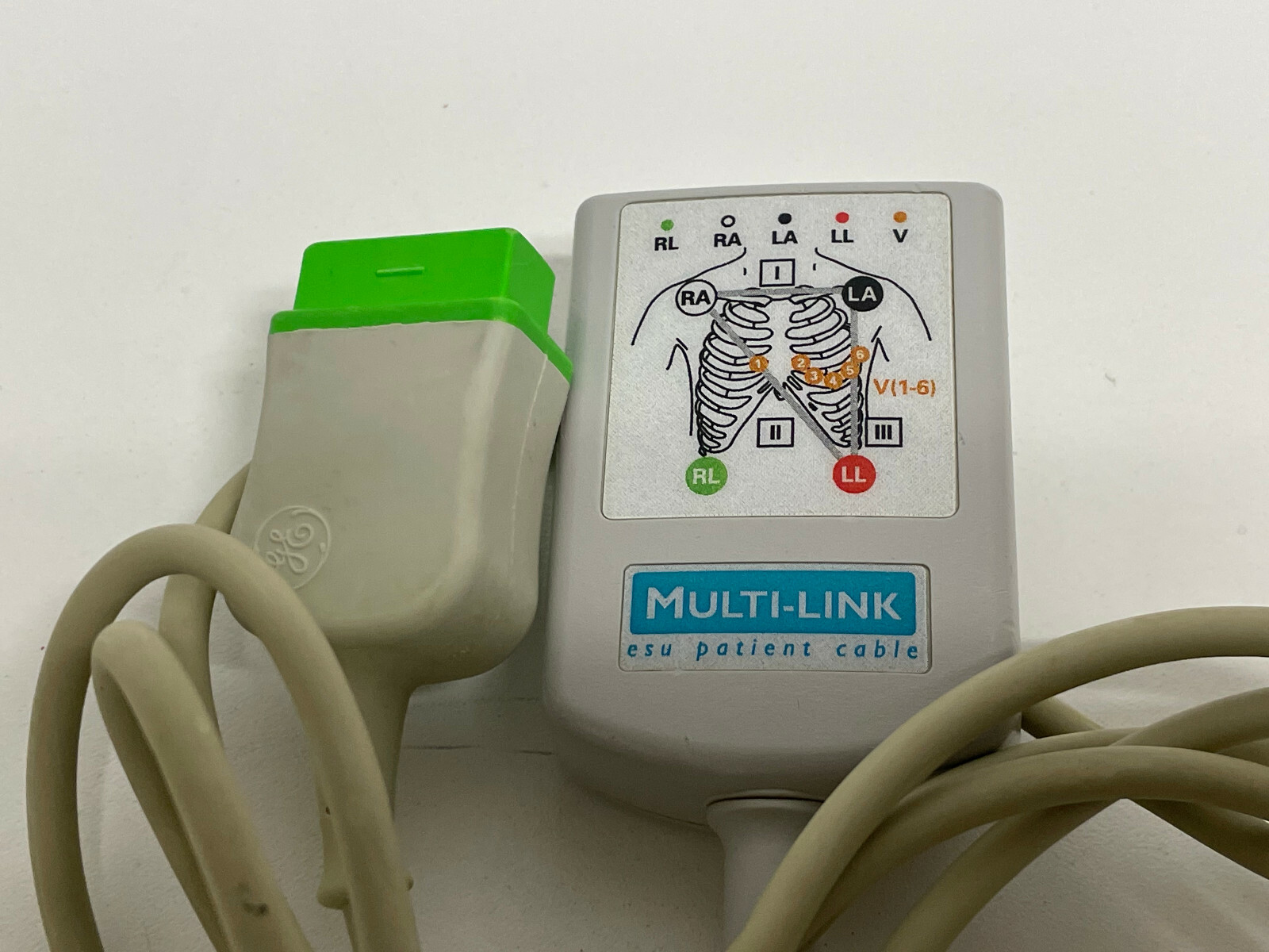 GG1: GE 2022948-001 Multi-Link ECG 5-Lead Cable