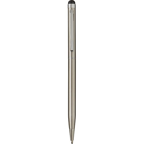 5X Premium 2-in-1 Stainless Steel Touch Screen Stylus Pen For Smartphone Tablet