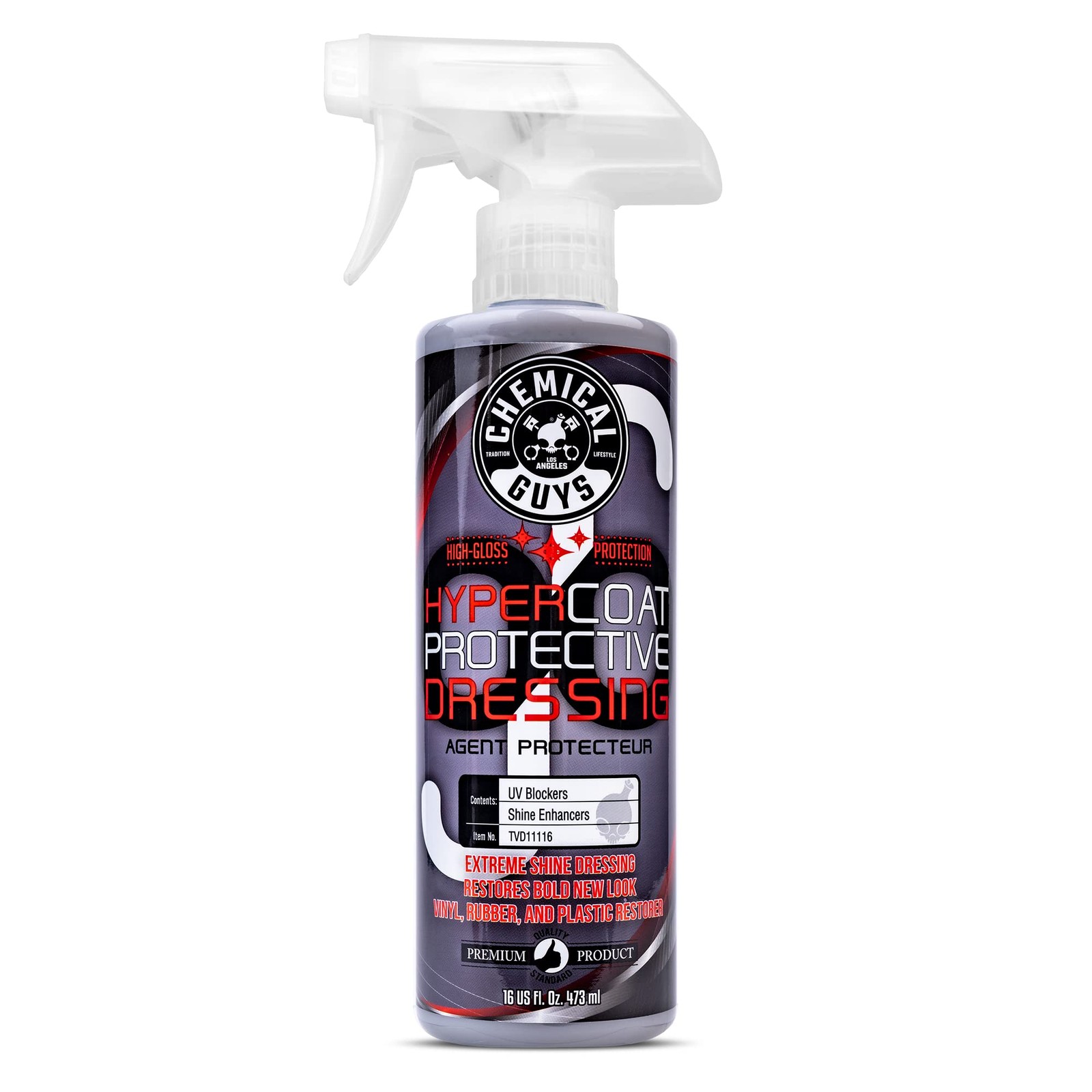 Gloss Protectant Dressing Vinyl Rubber Plastic Tire Trim 16 oz Restores Shine