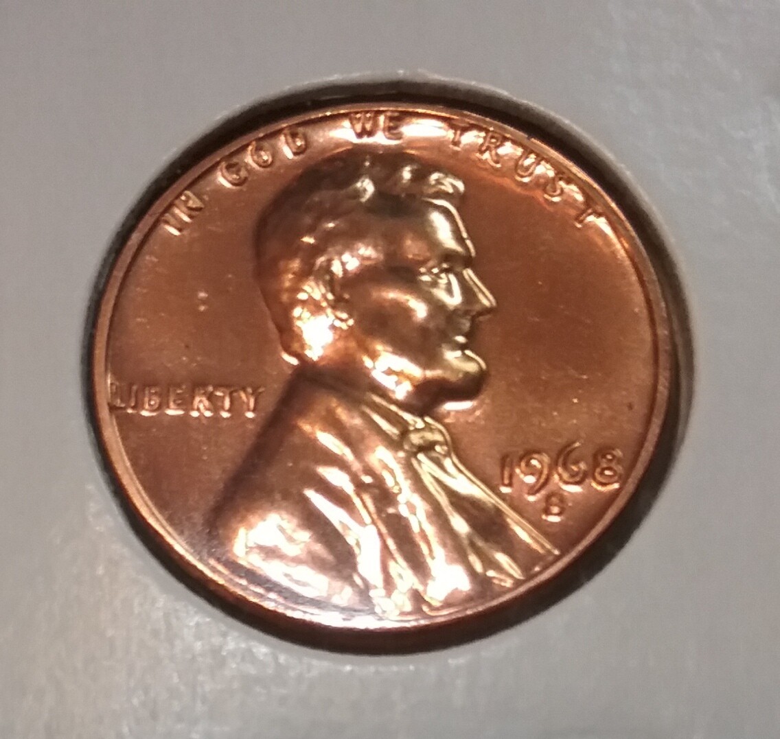1968 Lincoln Memorial Cent  S - PROOF