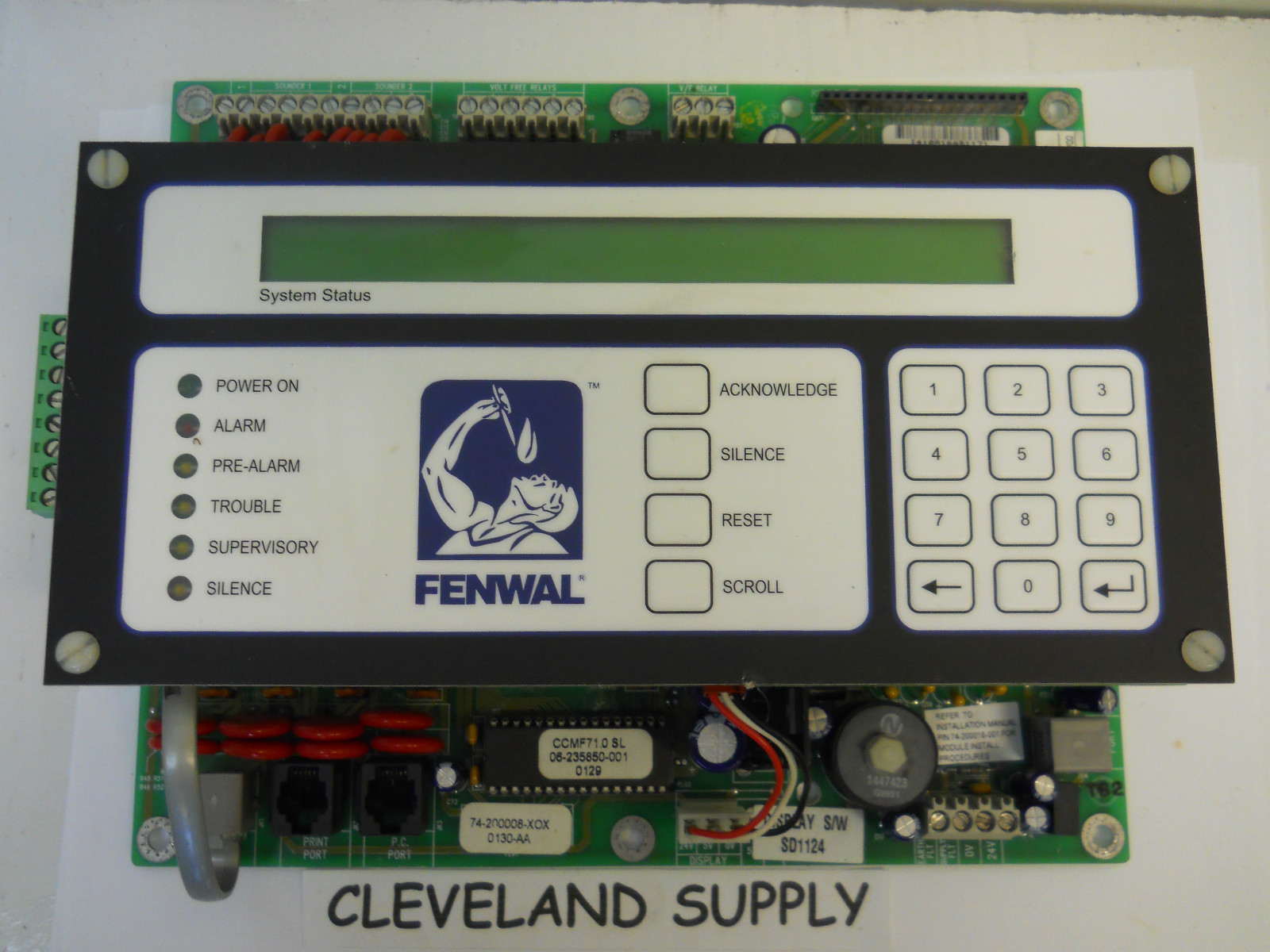 FENWAL AR-5800 SIGNAL SYSTEM CONTROL UNIT 74-200008-XOX USED WORKING CONDITION